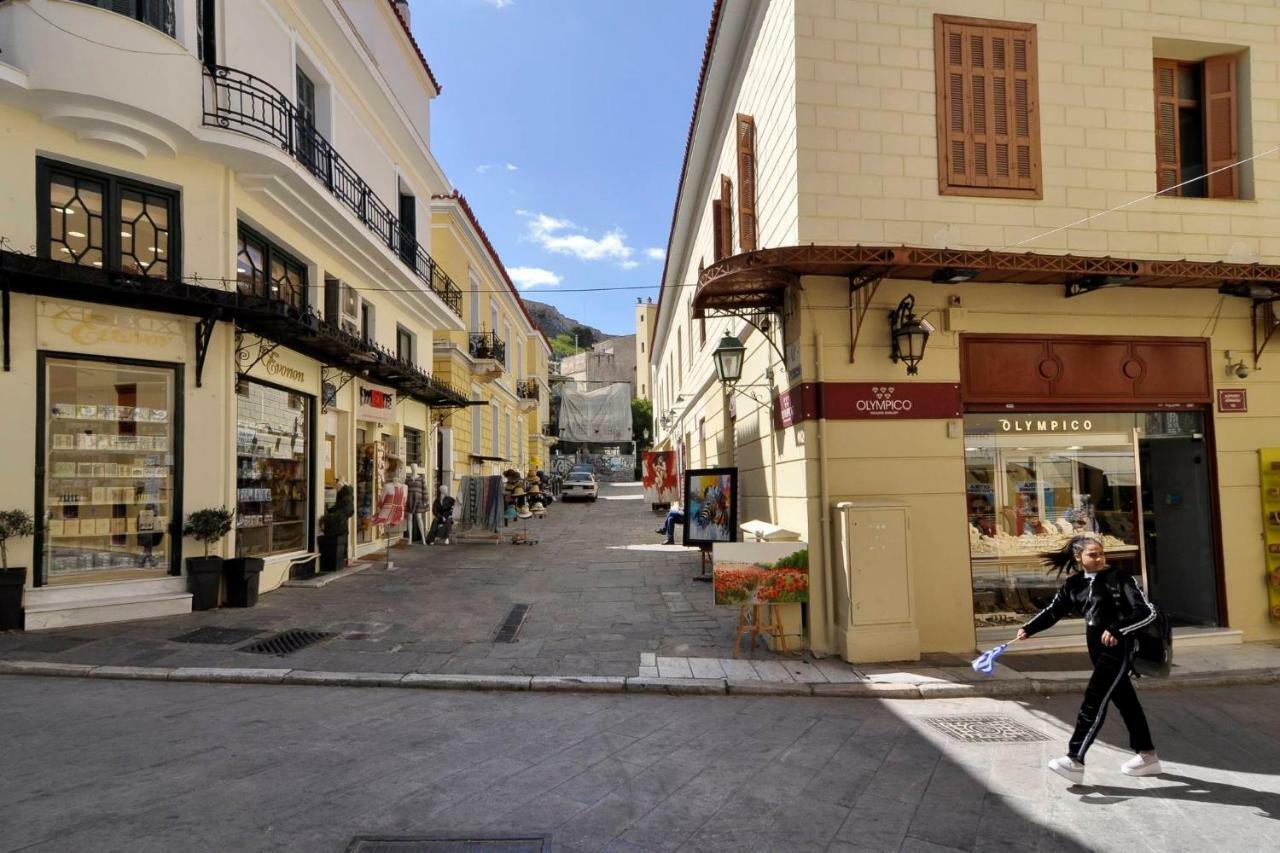 شقة Historic Plaka أثينا المظهر الخارجي الصورة